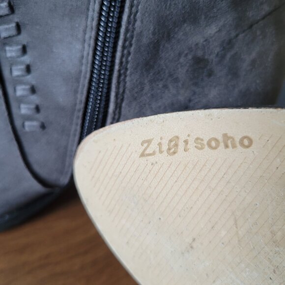 Zigi Soho Halyn Chelsea Block Heel Booties, Sz 9.5, Western/Cowgirl/Boho Ankle B - Picture 14 of 15